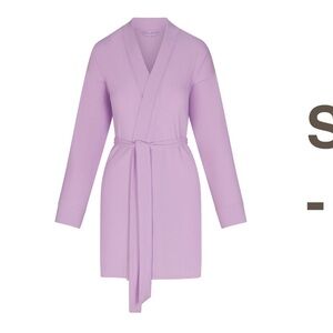 SKIMS Sugar Plum Soft Lounge Robe